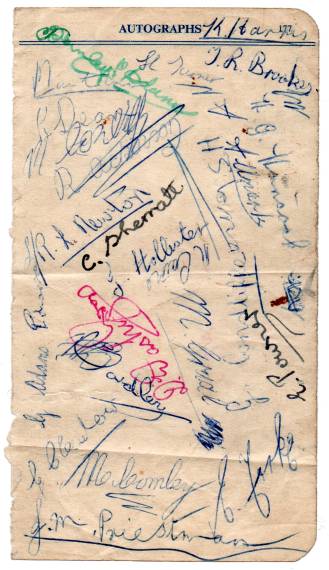 Also 1953 SCTS Class 4S Signatures
