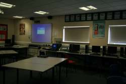High Lane - CAM/CAD Training lab - 2007 by Alan J Jones - use magnify for a larger picture