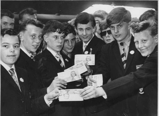 1963 School Holiday in France at Stoke station group 2 from Jon Holton