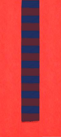 JTS mock tie with horizontal bars