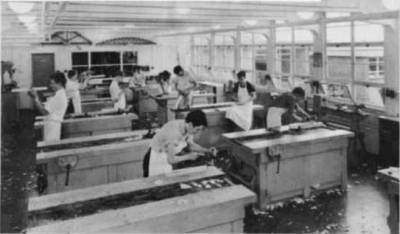 SCTS - Senior Woodwork workshop - 1960